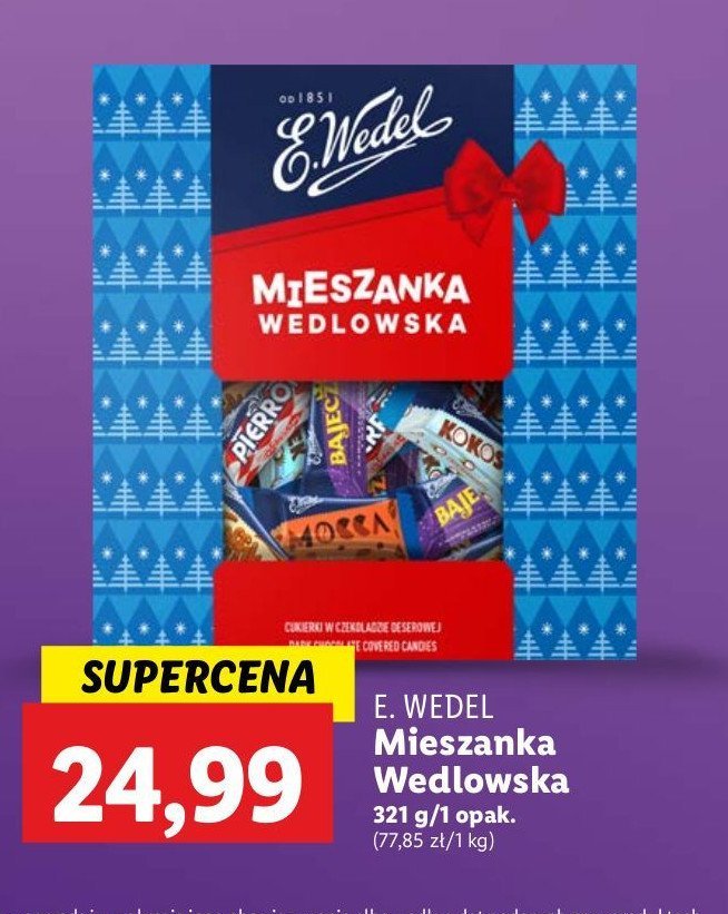 Cukierki E. wedel mieszanka wedlowska classic promocja