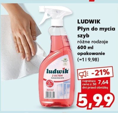 Płyn do mycia szyb 600 ml, różne rodzaje promocja w Kaufland