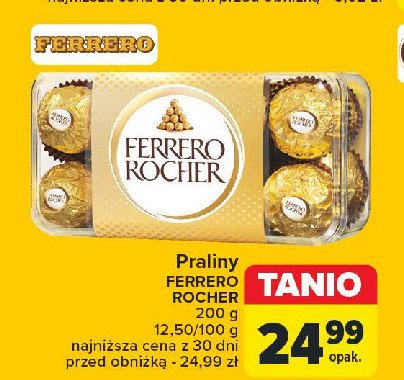 Czekoladki Ferrero rocher promocja