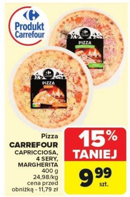 Pizza promocja w Carrefour