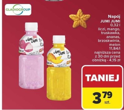 Napój 0,32 l truskawka JUMI JUMI promocja w Carrefour
