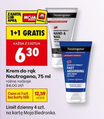Krem do rąk, 75 ml promocja w Biedronka