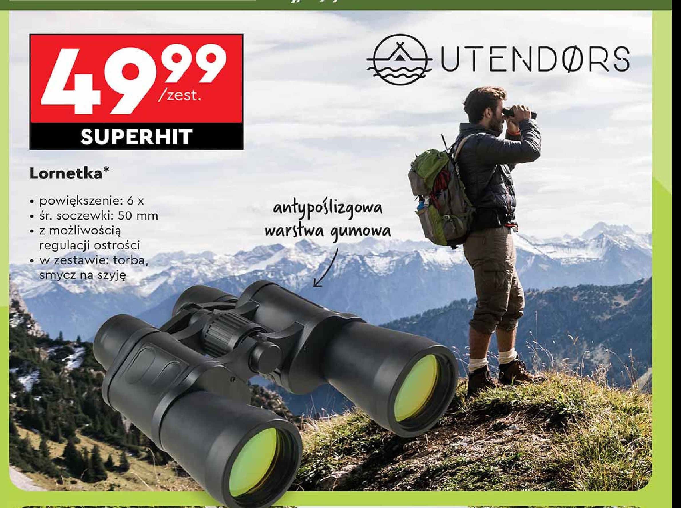 Lornetka Utendors promocja w Biedronka