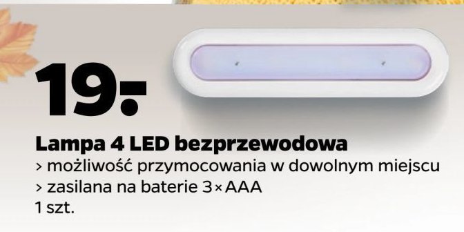 Lampa led promocja