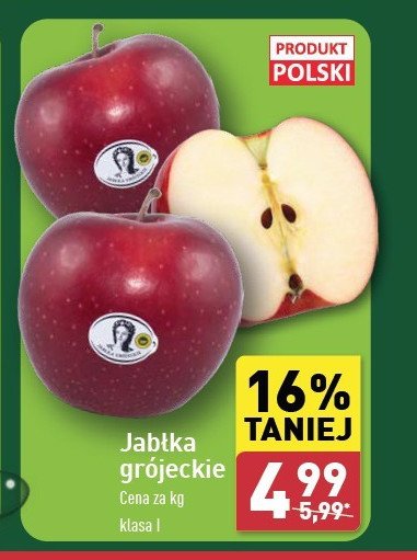 Jabłka grójeckie promocja