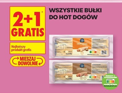 Bułki do hot dogów - wszystkie rodzaje promocja w Biedronka