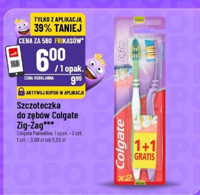 Szczoteczka do zębów Zig-Zag promocja w POLOmarket