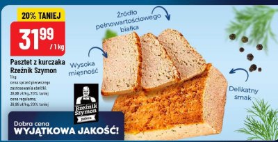 Pasztet z kurczaka Rzeźnik Szymon promocja w POLOmarket