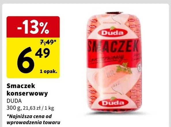 Smaczek konserwowy Silesia duda promocja