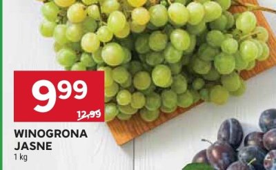 Winogrona jasne promocja w Stokrotka