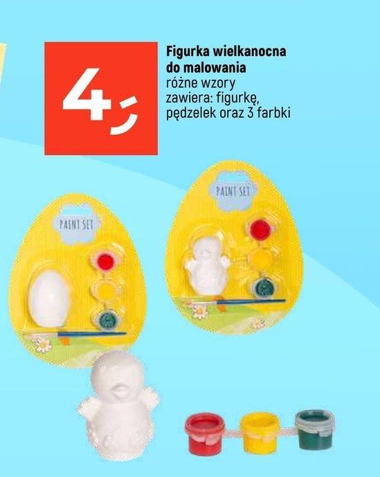 Figurka do malowania promocja