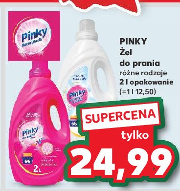 Żel do prania Pinky nano wash promocja w Kaufland