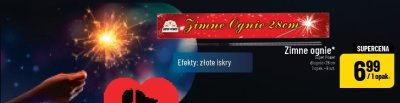 Zimne ognie Super Power 28cm 1 opak. - 3 szt. promocja w POLOmarket