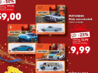 Mały samochodzik MATCHBOX różne rodzaje promocja w Kaufland