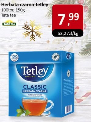Herbata czarna Tetley Tata tea 100tor, 150g promocja w Market Point