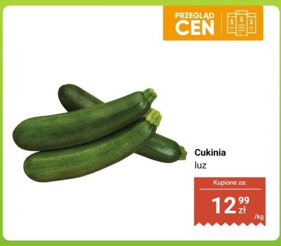 Cukinia luz promocja w Biedronka
