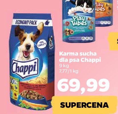 Karma dla psa z wołowiną, drobiem i warzywami Chappi promocja