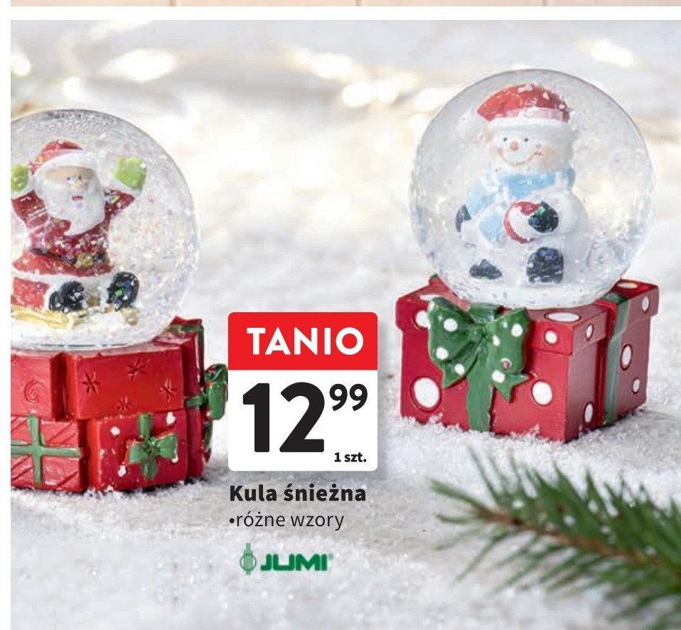 Kula śnieżna Jumi promocja w Intermarche