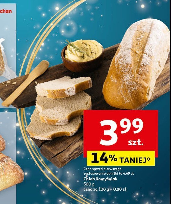 Chleb komyśniak promocja w Auchan