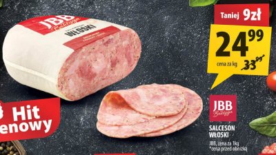 Salceson włoski JBB promocja w Arhelan