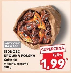 Cukierki krówka polska mleczna Jedność promocja