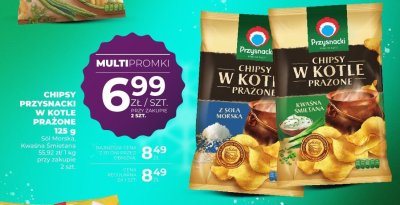 Chipsy Przysnacki w Kotle Prażone Sól Morska promocja w Duży Ben