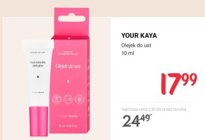 Olejek do ust, 10 ml promocja w Rossmann