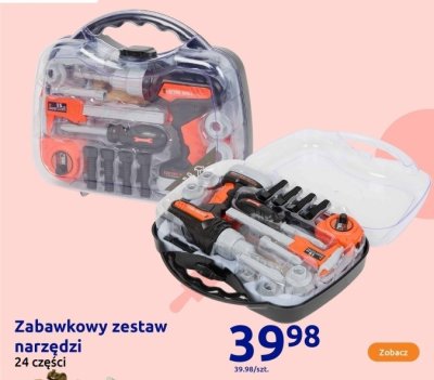 Zabawkowy zestaw narzędzi 24 części promocja w Action
