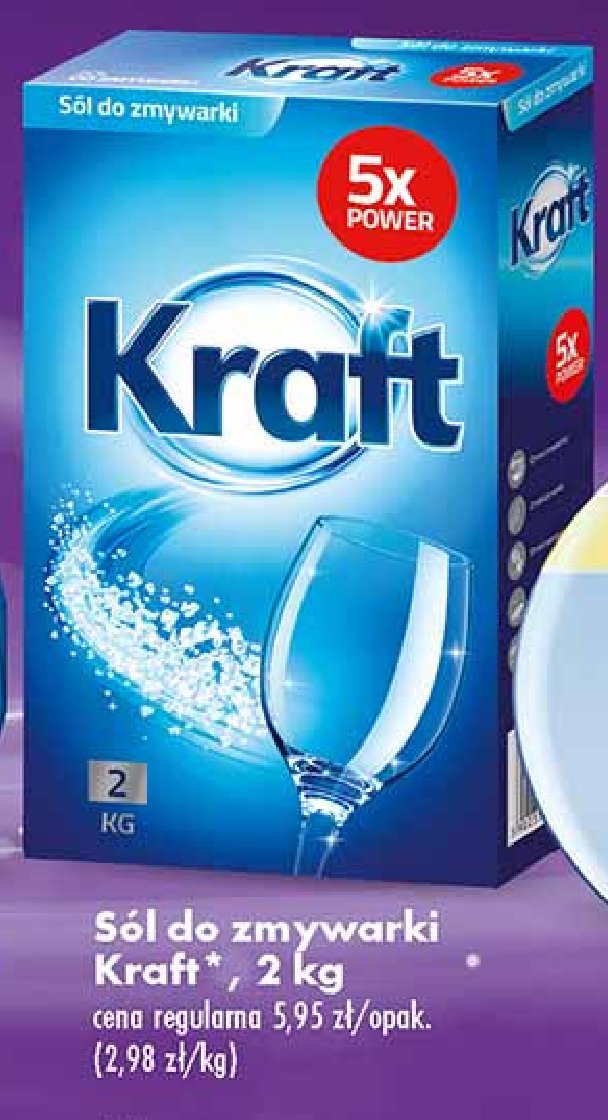 Sól do zmywarek Kraft promocje