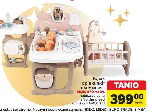 Kącik opiekunki baby nurse promocja