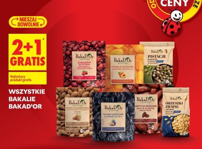 Bakalie morele suszone promocja w Biedronka