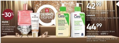 Dermokosmetyki NUXE wybrane dermokosmetyki do pielęgnacji i oczyszczania twarzy promocja w Super-Pharm