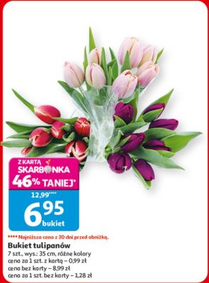 Bukiet tulipanów promocja w Auchan
