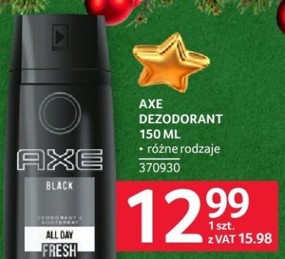 Dezodorant Axe 150 ml promocja w Selgros