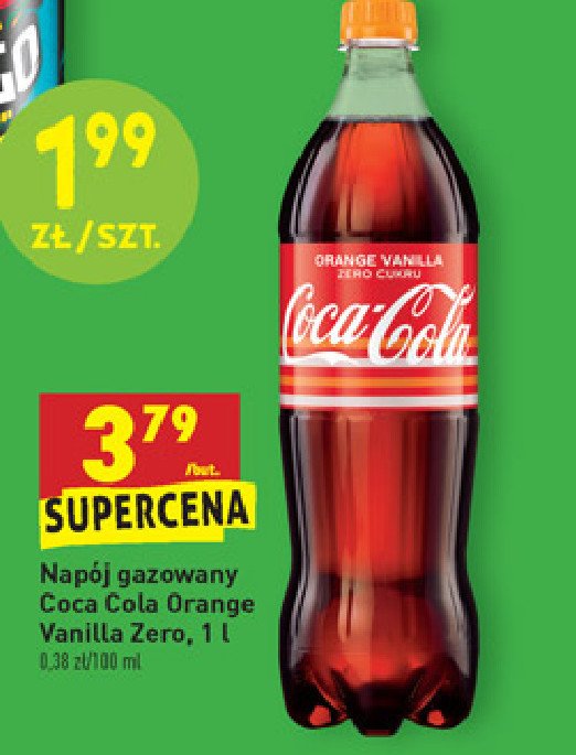 Napoj Coca-cola zero orange promocja
