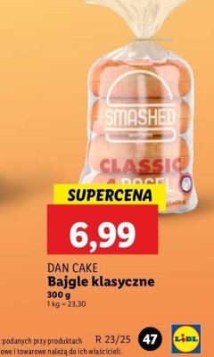 Bajgle classic Dan cake promocja