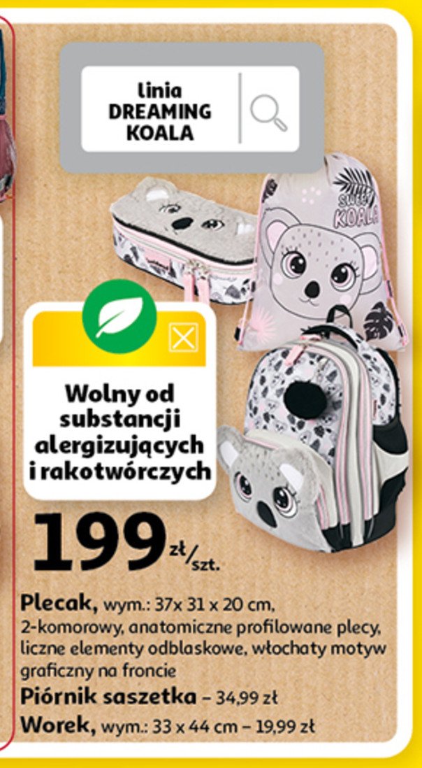 Plecak dreaming koala Coolpack promocja