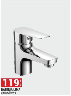 Bateria LIMA umywalkowa promocja w Merkury Market