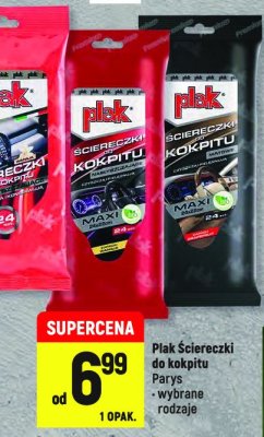 Ściereczki do kokpitu nabłyszczające wanilia Plak promocja