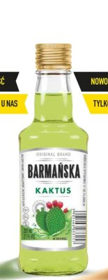 Likier Barmańska kaktus 21% 200 ml promocja w Biedronka