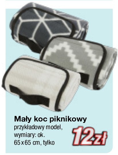 Koc piknikowy 65 x 65 cm promocja