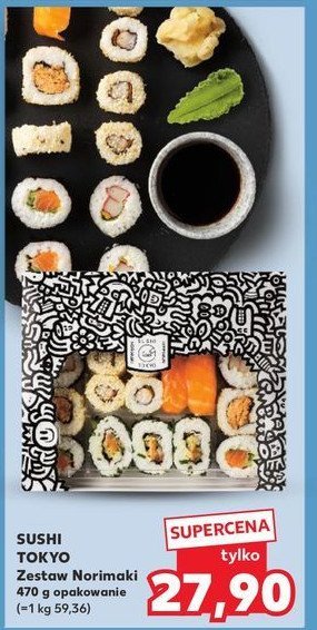 Sushi norimaki Sushi tokyo promocja