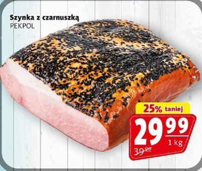 Szynka z czarnuszką PEKPOL promocja w Prim Market