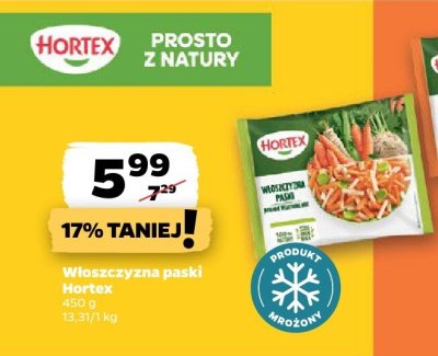 Włoszczyzna paski promocja w Netto