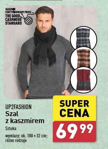 Szal z kaszmirem Up2fashion promocja