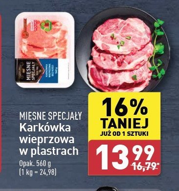 Karkówka wieprzowa Mięsne specjały zawsze świeże (aldi) promocja