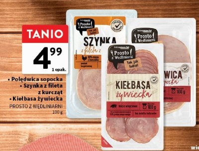 Wędlina Poledwica sopocka 100 g Prosto z Wędliniarni promocja w Intermarche