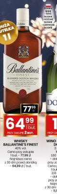 Whisky BALLANTINE'S FINEST promocja w Twój Market