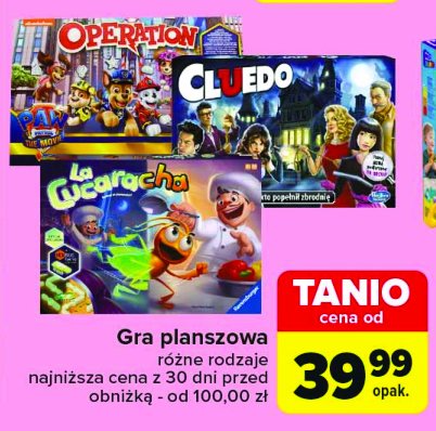 Cluedo Hasbro promocja