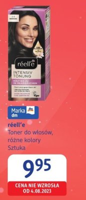 Toner do włosów różne kolory réell'e Intensiv Tönung promocja w Drogerie DM